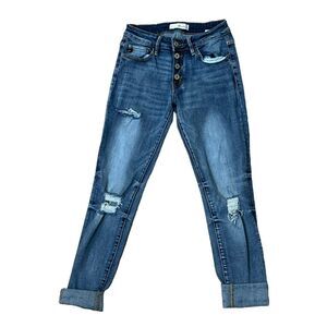 KanCan Distressed Skinny Jeans Sz 1/24